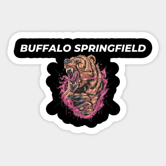 buffalo springfield Sticker by aliencok